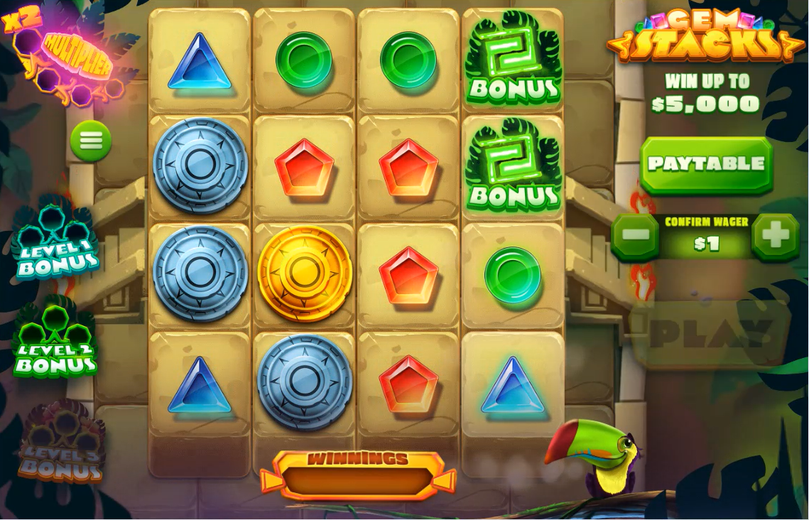 Gem Stacks Online Gambling Game Atlantic Canada ALC